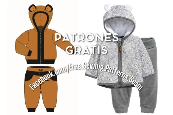 Conjunto sudadera osito Bebe 2025 Conjunto sudadera osito Bebe