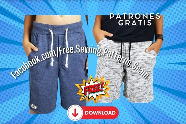 Pantalón bermuda larga de niños (sewing pattern) 2025 Pantalón bermuda larga de niños (sewing pattern)